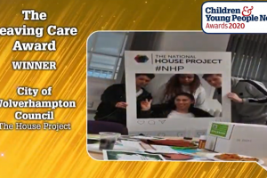 Wolverhampton House Project wins at Children & Young People Now Awards